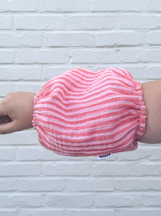 ANNA - reversible snood roze