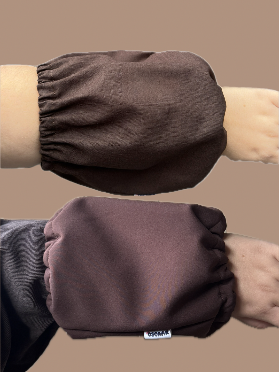 Basic bundel snoods choco gepersonaliseerd 🤎