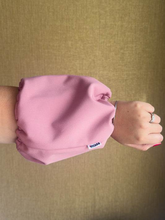 EMMA - waterafstotende snood oudroze, gepersonaliseerd