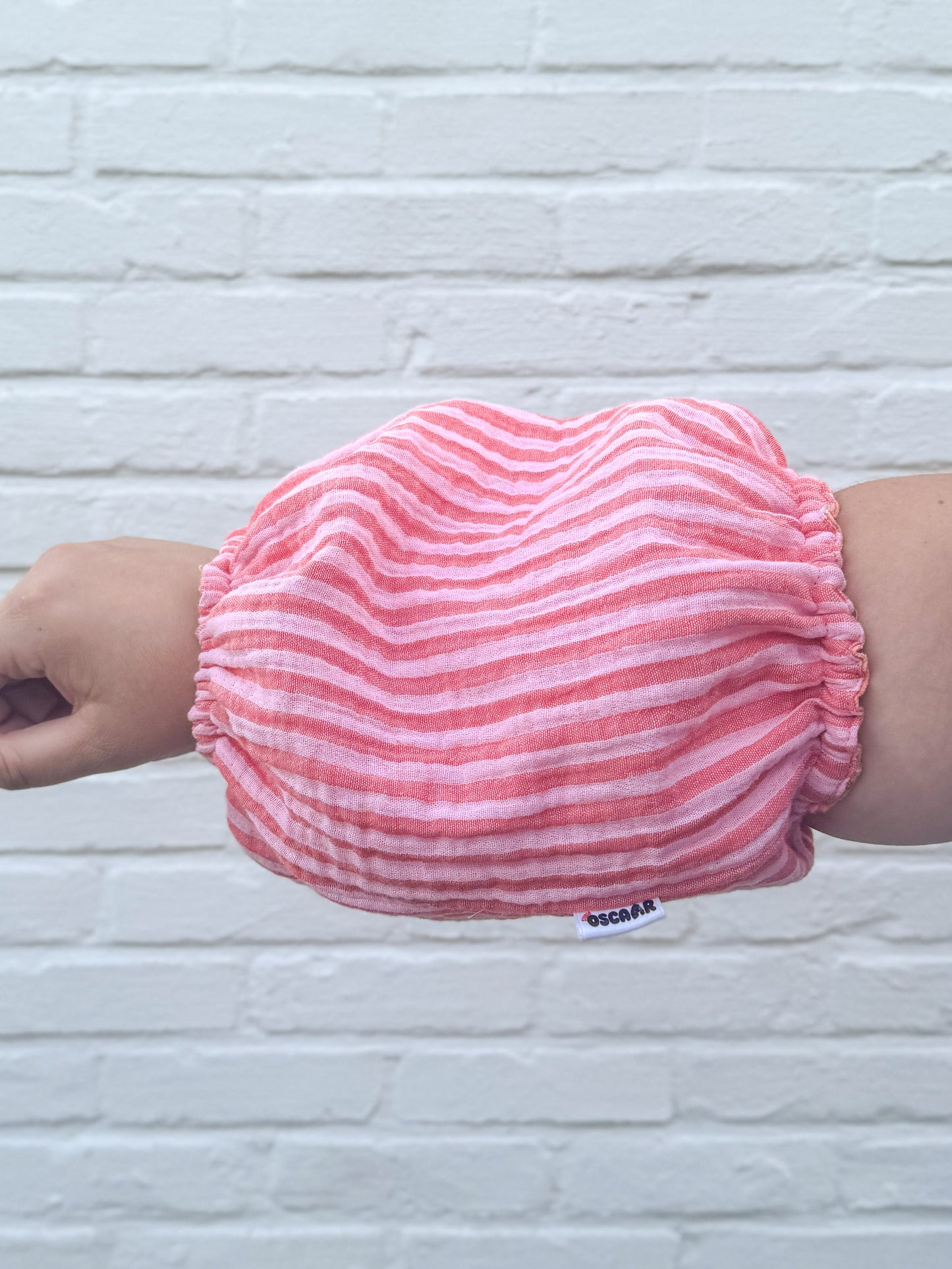 ANNA - reversible snood roze