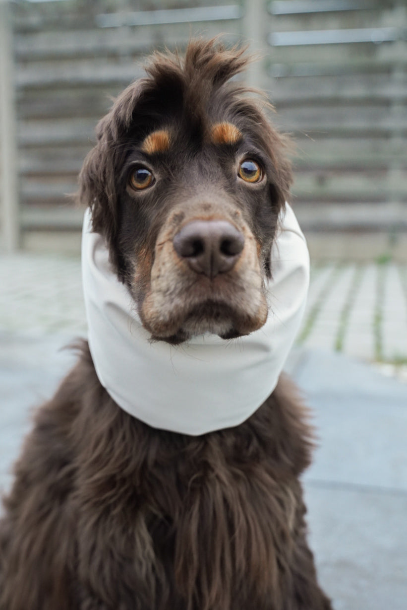 CAROLINA - Snood crème waterafstotend, gepersonaliseerd