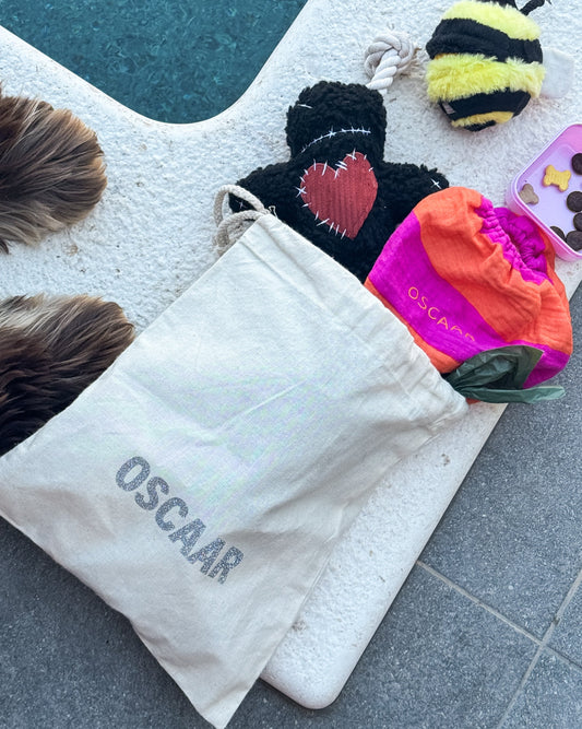 VOSSELAAR - gepersonaliseerd opbergtasje groot