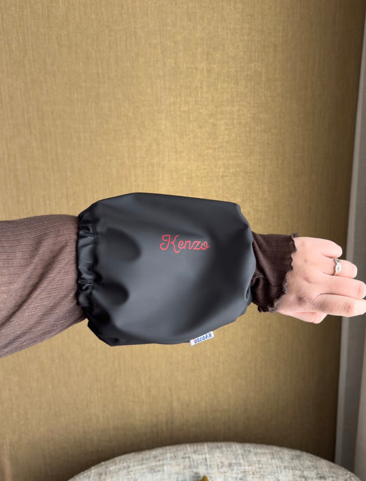 JOS - Snood zwart waterdicht, gepersonaliseerd