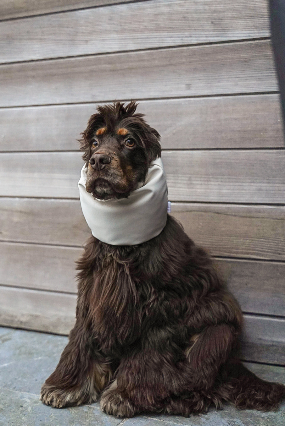 CAROLINA - Snood crème waterafstotend, gepersonaliseerd