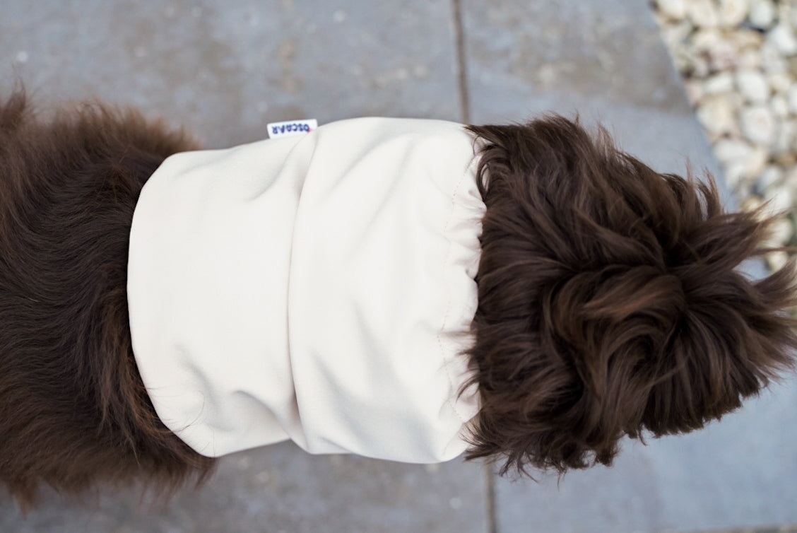 CAROLINA - Snood crème waterafstotend, gepersonaliseerd